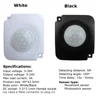 Sensor de movimiento LED, interruptor de luz de 12V, 24V, 5V, Sensor de movimiento automático, temporizador de infrarrojos, Detector PIR, fotointerruptor de 12V ► Foto 2/6