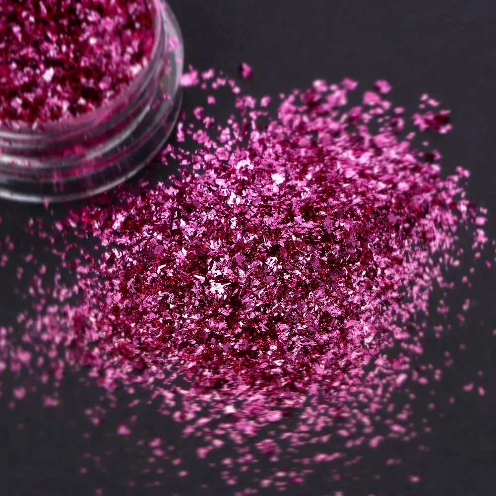 

1 Box Magic Mirror Glitter Nail Flakes Sequins Powder 6 Colors For Option Irregular Nail Sequins Manicure Nail Art Decoration