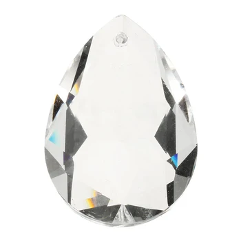 

10PCS Clear Chandelier Crystal Lighting Prisms Hanging Drops Pendants 38MM