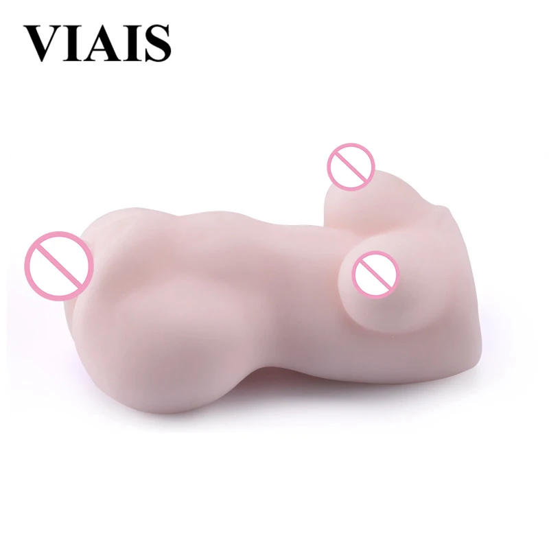 Male Masturbation Cup Breast Male Masturbator Silicone font b Doll b font Realistic Pussy Vagina Pocket