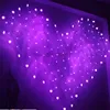 2016 Good quality 2M x 1.5m Heart Shape 124 Hearts LED String Holiday Light Christmas Wedding Decoration Curtain lights ► Photo 1/6