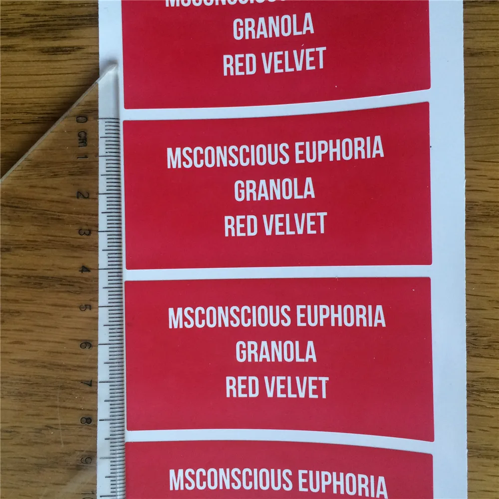1000pcs 무료 배송 사용자 정의 자기 접착제 오일 방수 레이블 상자 포켓 카 톤 포장 인감 태그 매트 스티커 80*40mm