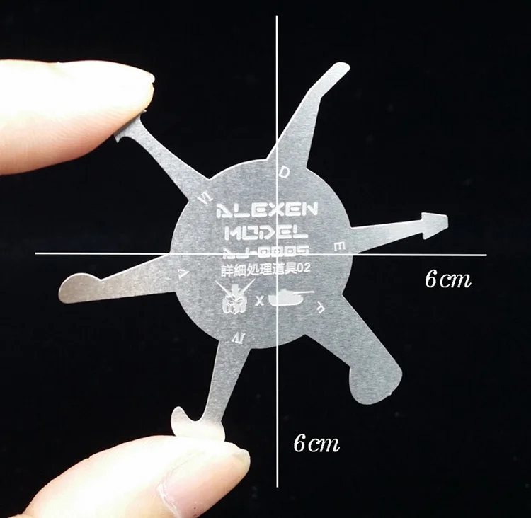 Alexen Model Parting Line Scraper Hand Tool for Gundam for Tamiya Military Model Hobby Kits Version 2 Model Tools