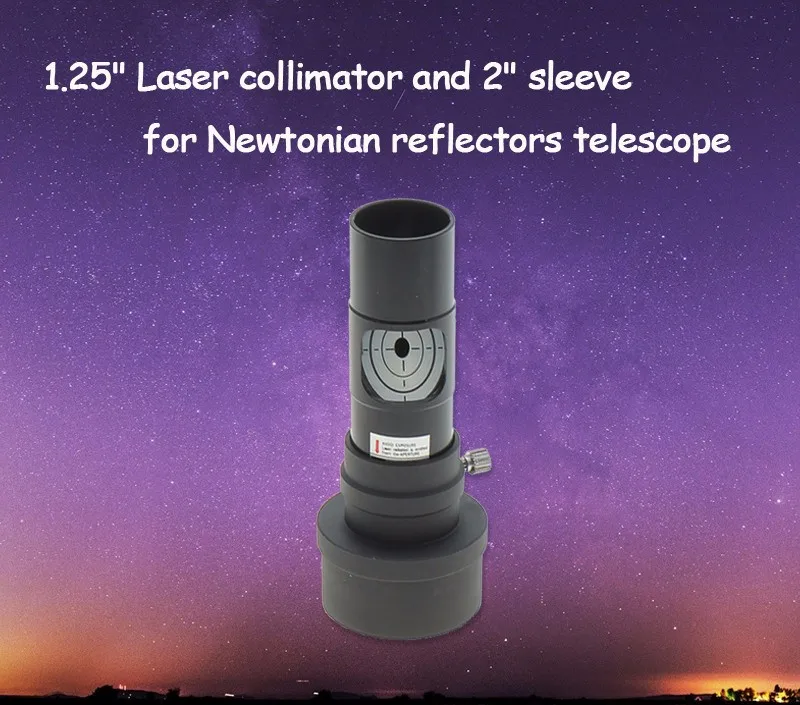 Бренд 1,2" Лазерный коллиматор 2" рукав для Newtonian отражатель телескоп астрономический телескоп аксессуары окуляр Лазерная адаптация