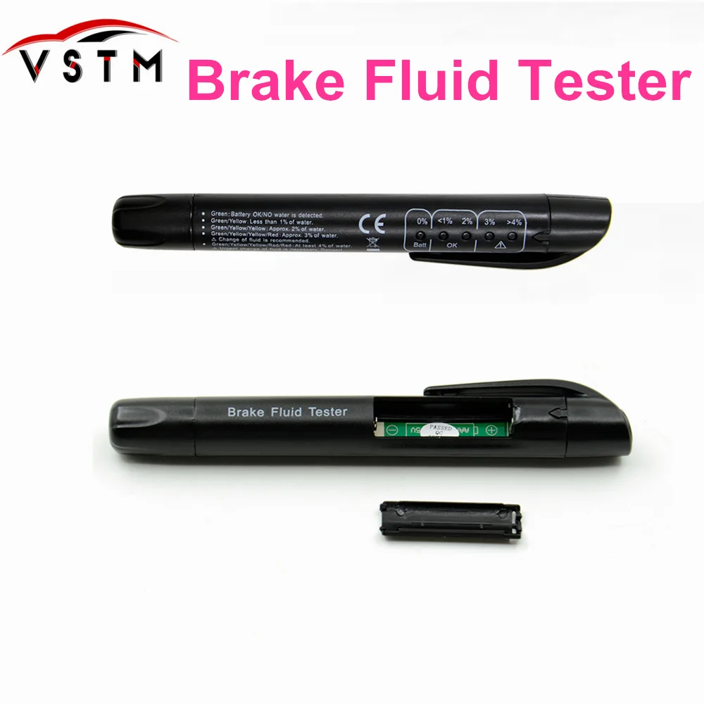 Tester Brake Fluid Car Brake Test Tool Pen Type Portable Auto Brake System Checker DOT3 DOT4 DOT5.1 with Lowest Price