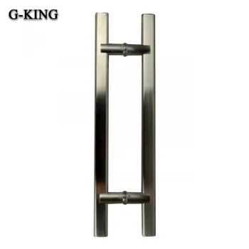 

Promotion stainless steel door handle glass door handle hot door steel frame new full drawing handle 190