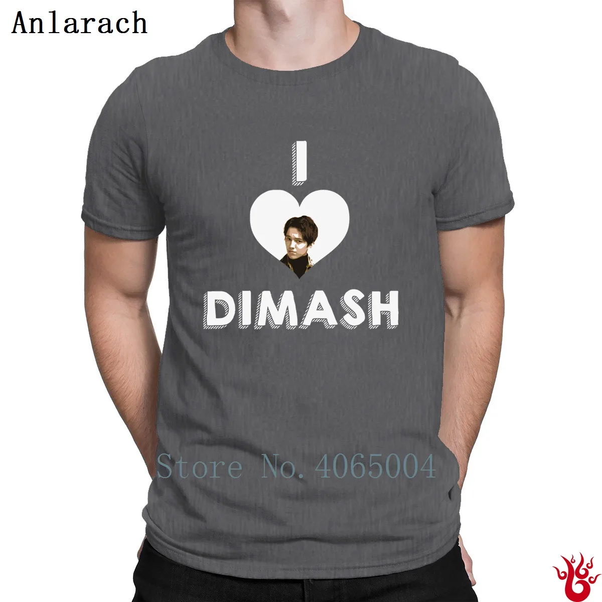 Футболка с коротким рукавом I Love Dimash европейский размер S 3xl хип хоп топы крутая