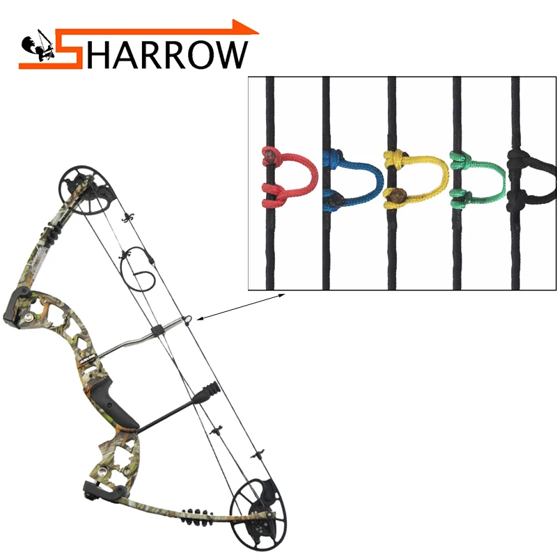 3M Archery Compound Bow D Loop Five Colors Arrow Release String Aid