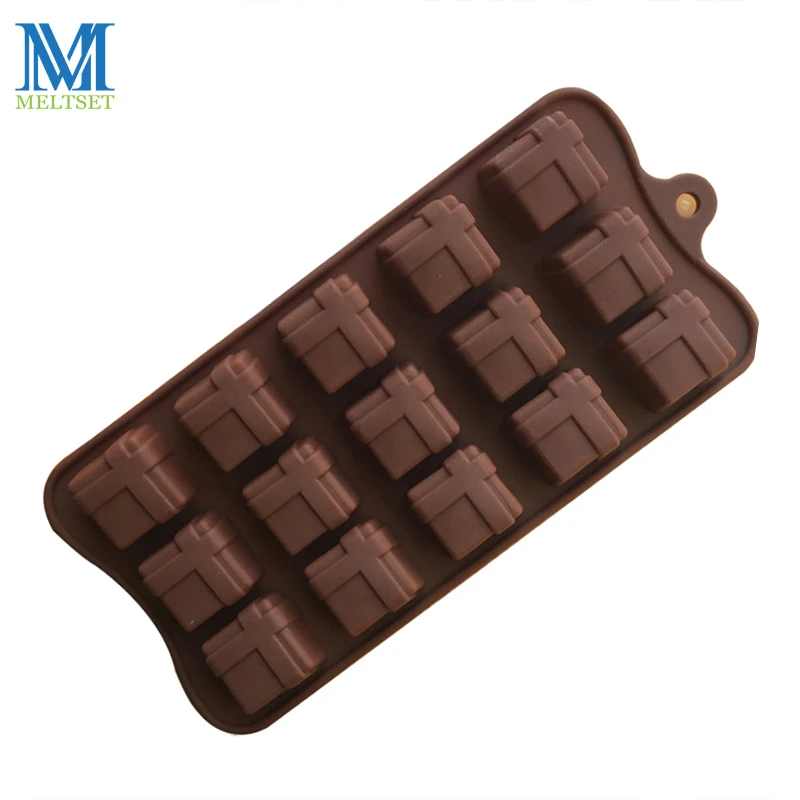 Meltset 15 Holes Silicone Dessert Cake Mold Bakeware Baking Tools DIY