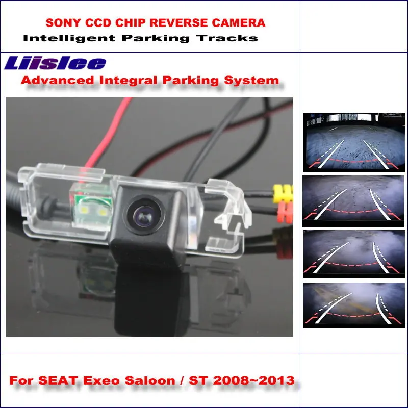 

Liislee Dynamic Guidance Rear Camera For SEAT Exeo Saloon / ST 2008~2013 / 580 TV Lines 860 * 576 Pixels Parking Intelligentized