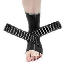 1 шт. спортивный безопасный с поддержкой лодыжки Скоба защита высокий эластичный бинт защита Водонепроницаемый Баскетбол Футбол анти-твист лодыжки