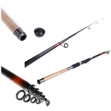 APACHE портативная 2,7 м 8.86FT телескопическая удочка для путешествий, спиннинговая удочка