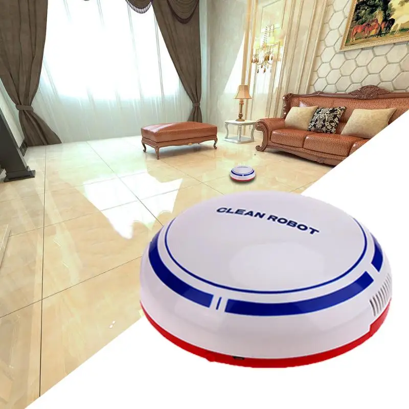 

Mini Wireless Intelligent Cleaning Robot with USB Charging Intelligent Cartoon Sweep Robot Drop shipping Household home