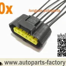 Longyue 10 шт. 6 способ топливный насос отправки Разъем Аксессуары для Ford Focus 00 02 03 04 12"