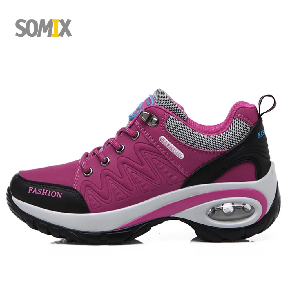 Somix Outdoor Shoes  Women Breathable Hiking Boots With 