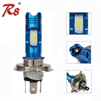 

RTD Motorcycle LED Headlight Bulb M11G H4 Hi/Lo COB 6500K Light HS1 H6-3 Motorbike Head Lamp Wireless with Blue DRL Function