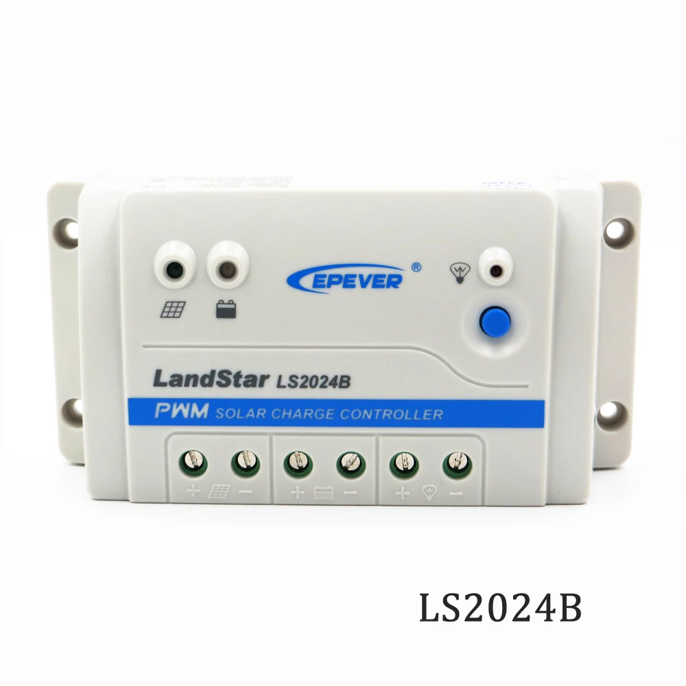 Контроллер заряда от солнечной батареи LS2024B 20A 12В 24В EP Landstar программируемая
