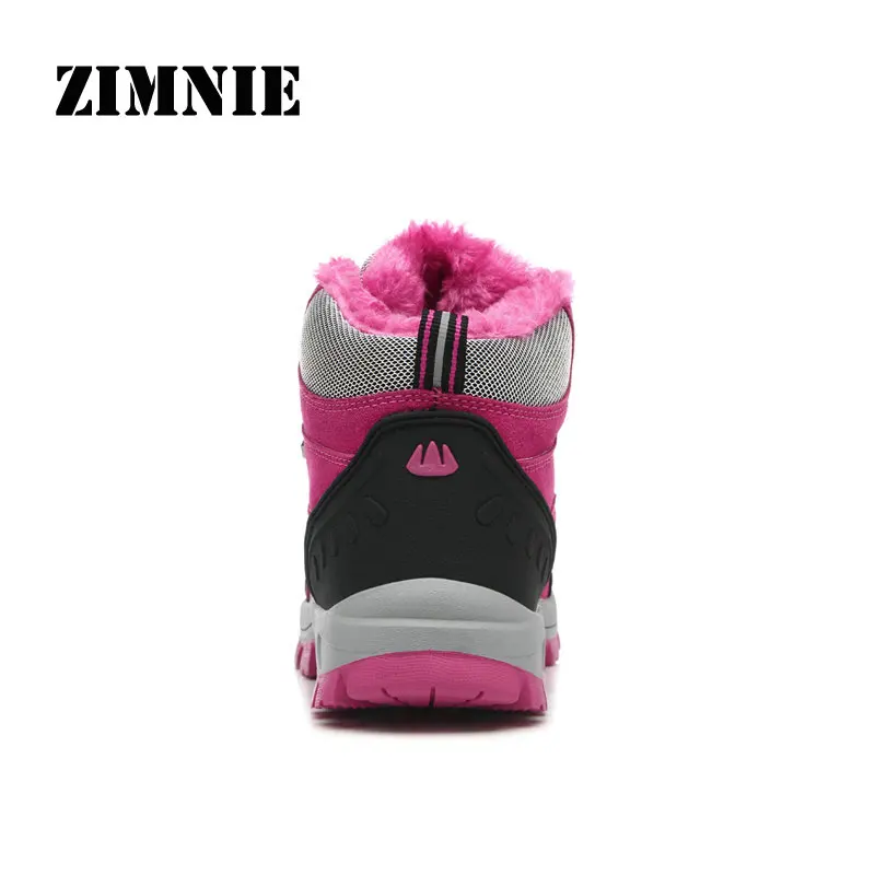 Echt Leder Outdoor Wandern Schuhe Plus Samt Männer Warme Schnee Stiefel Walking Klettern Nicht-slip Frauen Wanderschuhe Trekking schuhe Echt Leder Outdoor Wandern Schuhe Plus Samt Männer Warme Schnee Stiefel Walking Klettern Nicht-slip Frauen Wanderschuhe Trekking schuhe