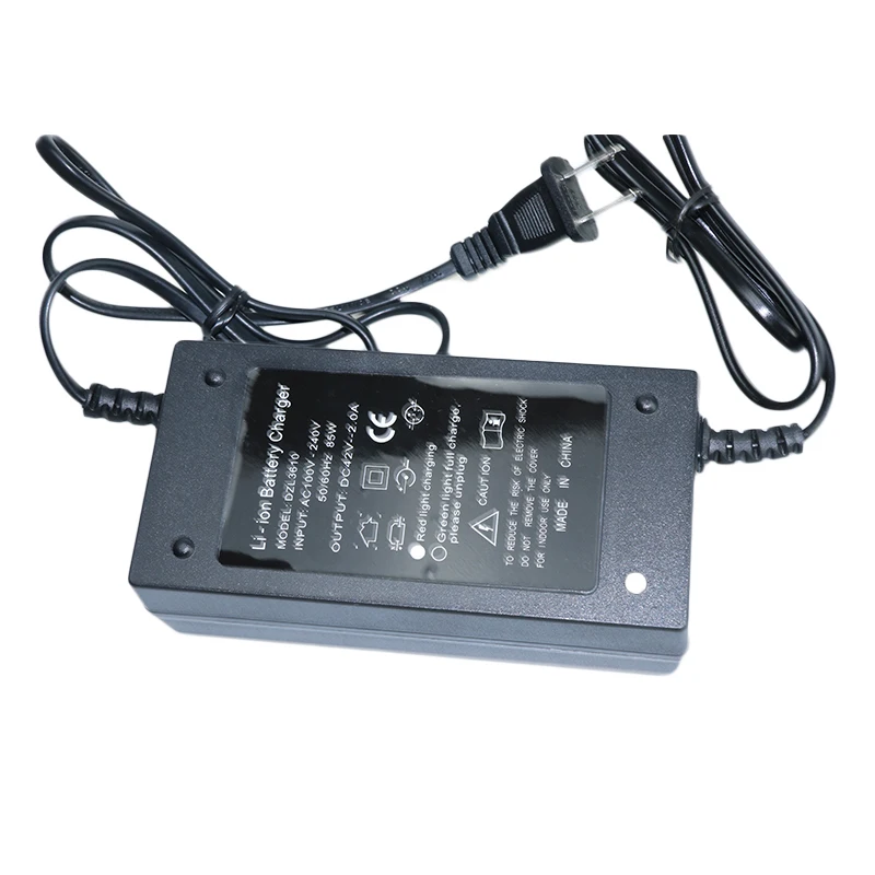 42V 2.0A Imortor литий ионный аккумулятор зарядное устройство AC100V 240V/50 60 HZ 85W|Аксессуары