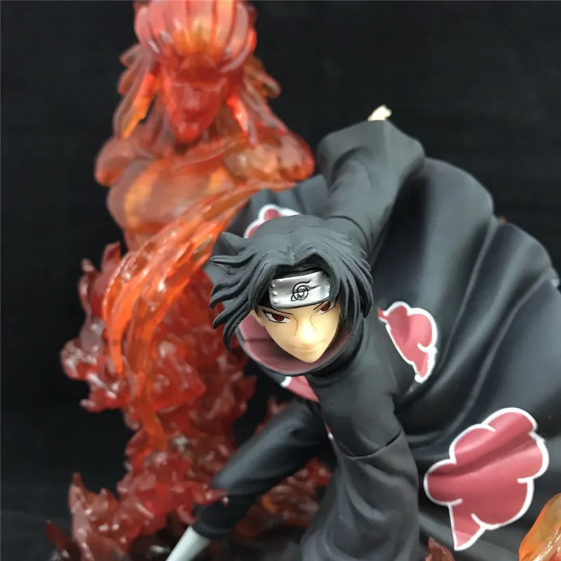 21 см аниме Наруто фигурка Shippuden Uchiha Itachi Sasuke Susanoo ver. Коллекционная экшн из