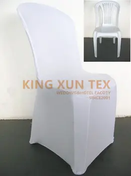 

Plastic Chair Stretch Spandex Chair Cover Wedding Banquet Lycra Chair Cover
