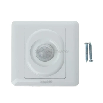 

AC180V~230V, 50/60HZ PIR Senser Infrared IR Switch Body Motion Sensor Auto On off Light Lamp Switch Wholesale&DropShip