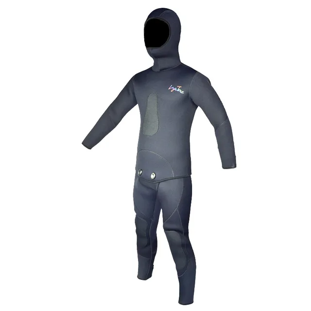 Cheap Layatone Neoprene Fishing Wetsuit 7mm Scuba Diving Spearfishing Free Suit WS-100-7