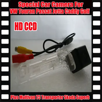 

HD CCD Car Rear View Camera Reverse Camera for VW Touran Passat Caddy Golf Plus Multivan T5 Transporter Skoda Superb Jetta
