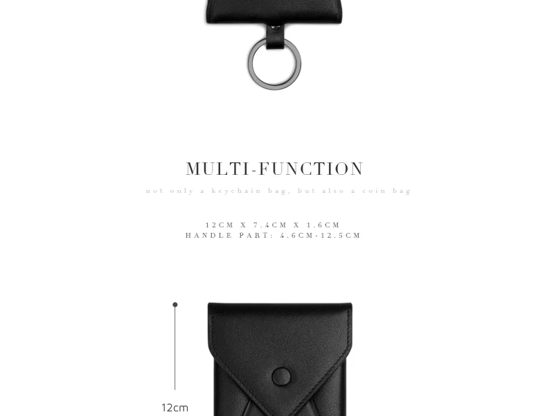 Car Key Coin Purse Functional Money Change Mini Wallet (6)
