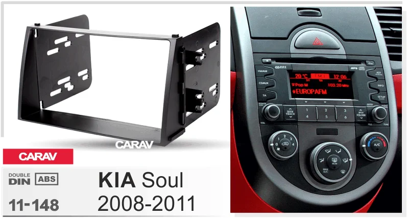 CARAV 11-780 Car Radio Installation Trim Fascia Panel