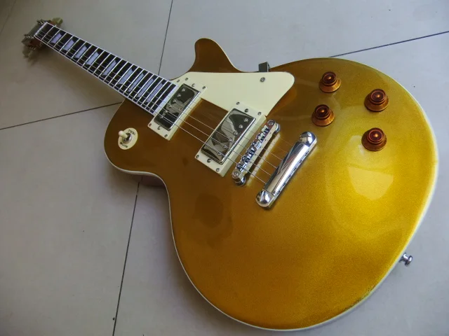 

VOS Goldtop 1957 LP Standard Reissue Electric guitar one piece neck fretside binding 110725