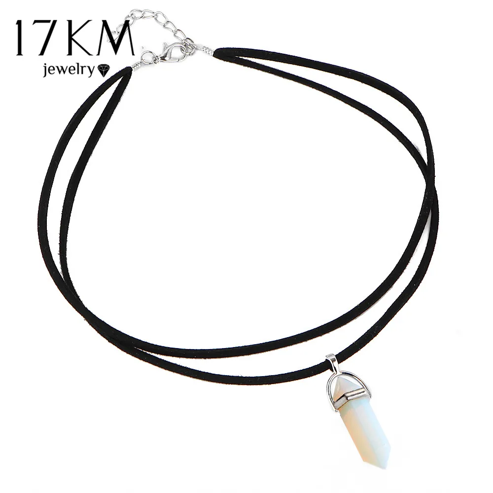 Tattoo Choker Ketting Vintage uitrekbaar 90's Zwart