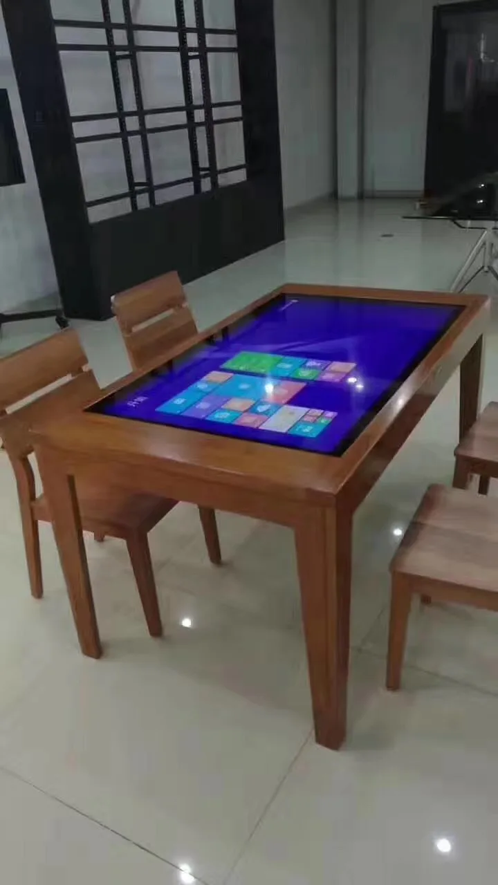 

43/49 inch Multi function LCD TFT HD Social Media Display Kiosk /lcd games Digital table/ lcd photo touch Display