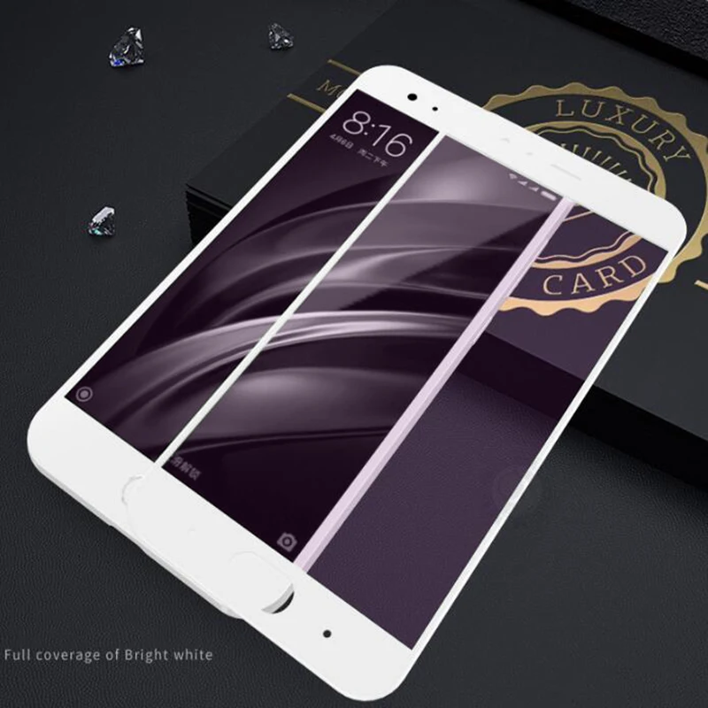 JGKK мягкий край анти синий матовый закаленное стекло для Xiaomi Mi 6 5X A1 Мягкий экран