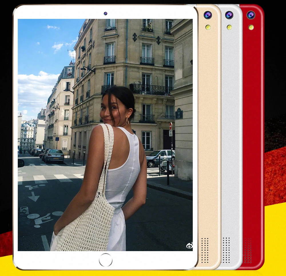 

BDF Android Tablet 10 Inch Android 7.0 Tablets Pc 4GB RAM 64GB ROM 1920*1200 IPS Tablette 3G Phone Tablet SIM Card Pc Tablet 10