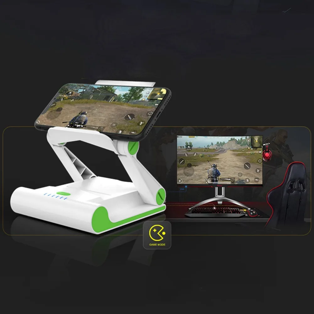  Bluetooth BattleDock Gamepad Keyboard Mouse Converter Adapte Station for Android/phone  PUBG Mobile