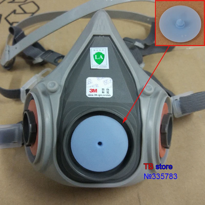 3 м 383 дыхание прокладка 3200/6200/7502 противогаз замену прокладок синий круговой выдохнуть резиновая прокладка