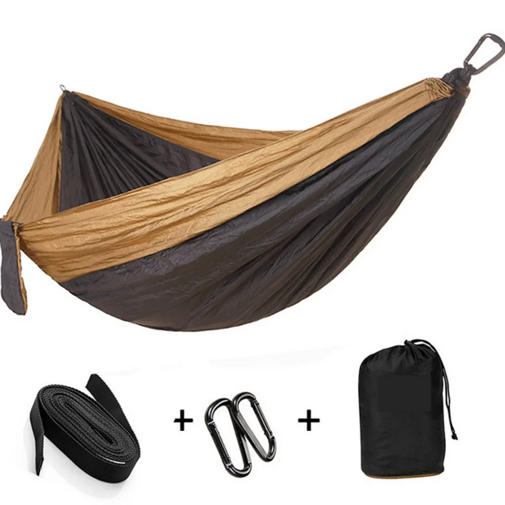 Outdoor Portable Hammock Double Person Camping Survival garden hunting