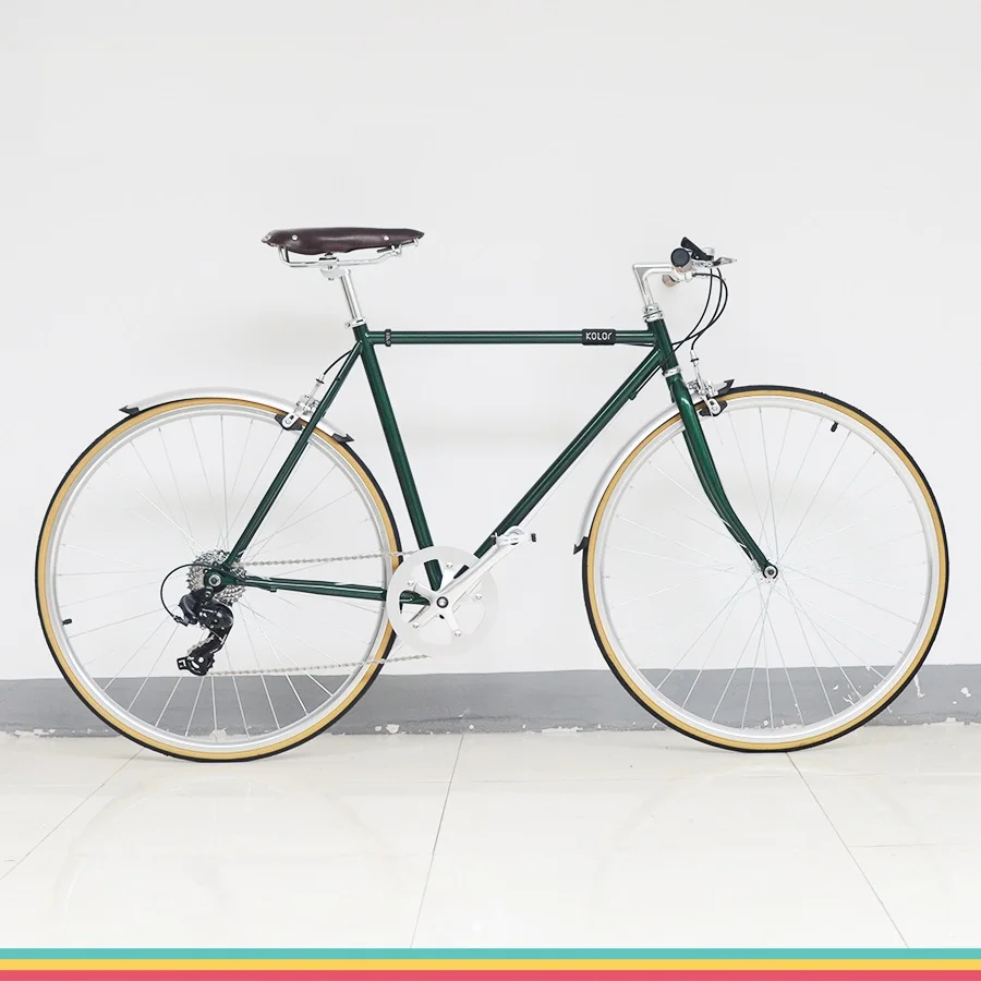 Bicycle Fender 1 Pair Bike Front Rear Fenders Retro Fixe Bike 700C Road Bicycle Fender Bicycle Practical Parts Silver Plastic Aluminum Liner