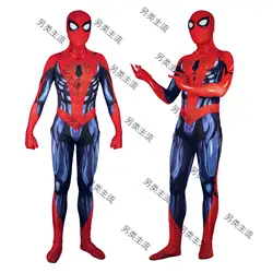 Новый человек паук косплэй костюм Человек соединены кальсоны 3D цифровые печатные
