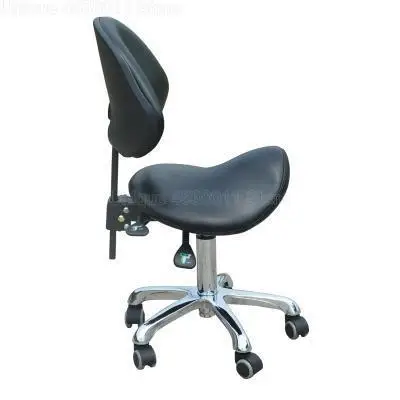 Стандартный стоматологический мобильный стул, кресло-седло для доктора, pu кожаный стоматологический стул, спа стул на роликах с задней поддержкой для красоты - Цвет: 2