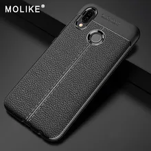 

MOLIKE for HUAWEI P20 Lite Case Soft Silicone Bumper Leather Texture Original TPU Phone Case For HUAWEI P20 Pro P 20 Cover Coque