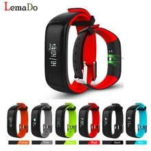 Lemado P1 Умный Браслет Артериального Давления Bluetooth Смарт Браслет Монитор Сердечного ритма Браслет Здоровье Фитнес для Android IOS Телефон