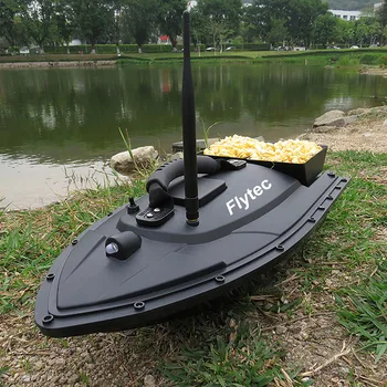 Flytec 2011-5 1.5kg Fish Boat RC Boat Fish Finder Professional Fisch Boat Fishing Bait Boat Remote Control Speedboat Toy 5.4km/h 2