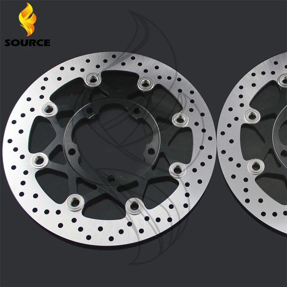 For Suzuki GSXR1000 2005 2006 2007 2008 Aluminum alloy  & Stainless steel outer ring  motorcycle parts Front Brake Disc Rotor