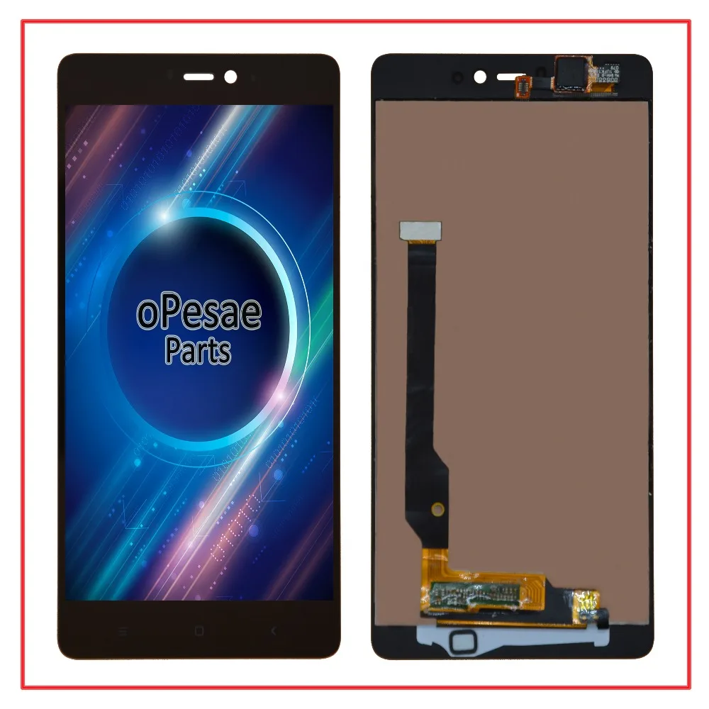 Ceny OPesea 5.0 dla xiaomi mi 4 4C 4i panel wyświetlacza lcd montaż digitizera ekranu dotykowego z ramką dla xiaomi mi 4c mi 4i wyświetlacz lcd