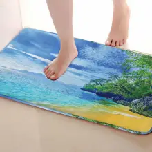 Приморский Стиль Коврик для ванной комнаты, смешной Противоскользящий коврик для ванной, занавески для душа s аксессуары, соответствующие вашей душевой занавеске