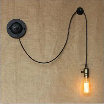 

Modern Retro Loft Industrial Vintage Wall Lamp E27 led lamps Dining room wall lamps Simple art wall lights