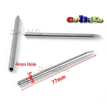 1pcs pack 3" Steel Paracord Needle Silver/Golden With Screw Thread Shaft Tip Stiching Fid Knit Weaving Paracord Bracelet #FLQ121