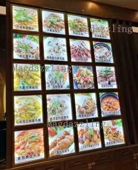 

A3 Snap Frame LED Menu Light Boxes,Slim Restaurant LED Menu Light Box
